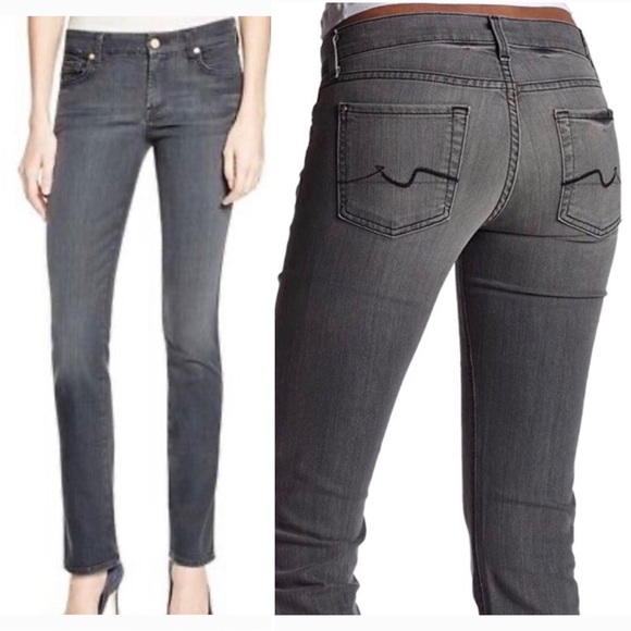 7FAM Grey Jeans - Picture 1 of 5